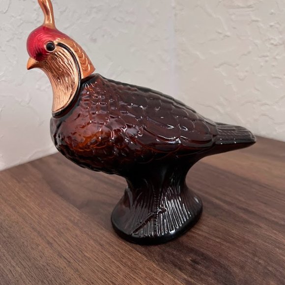 Vintage 1970's Avon Wild Country Aftershave Bottle Quail Decanter- 5.5 FL OZ - Picture 4 of 7